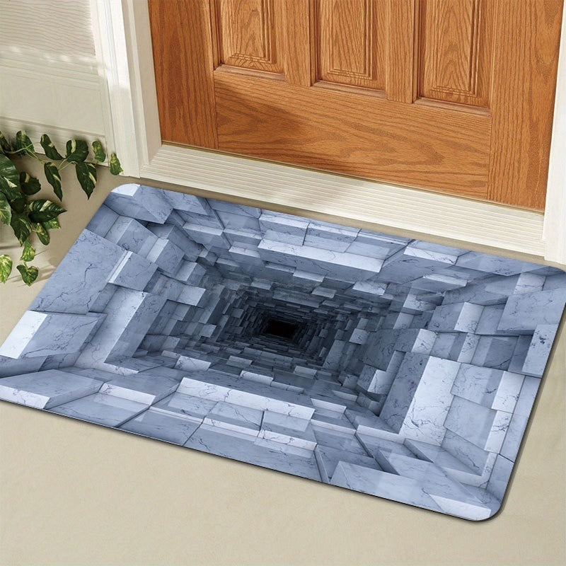 Paillasson Abysse sans fin avec illusion 3D