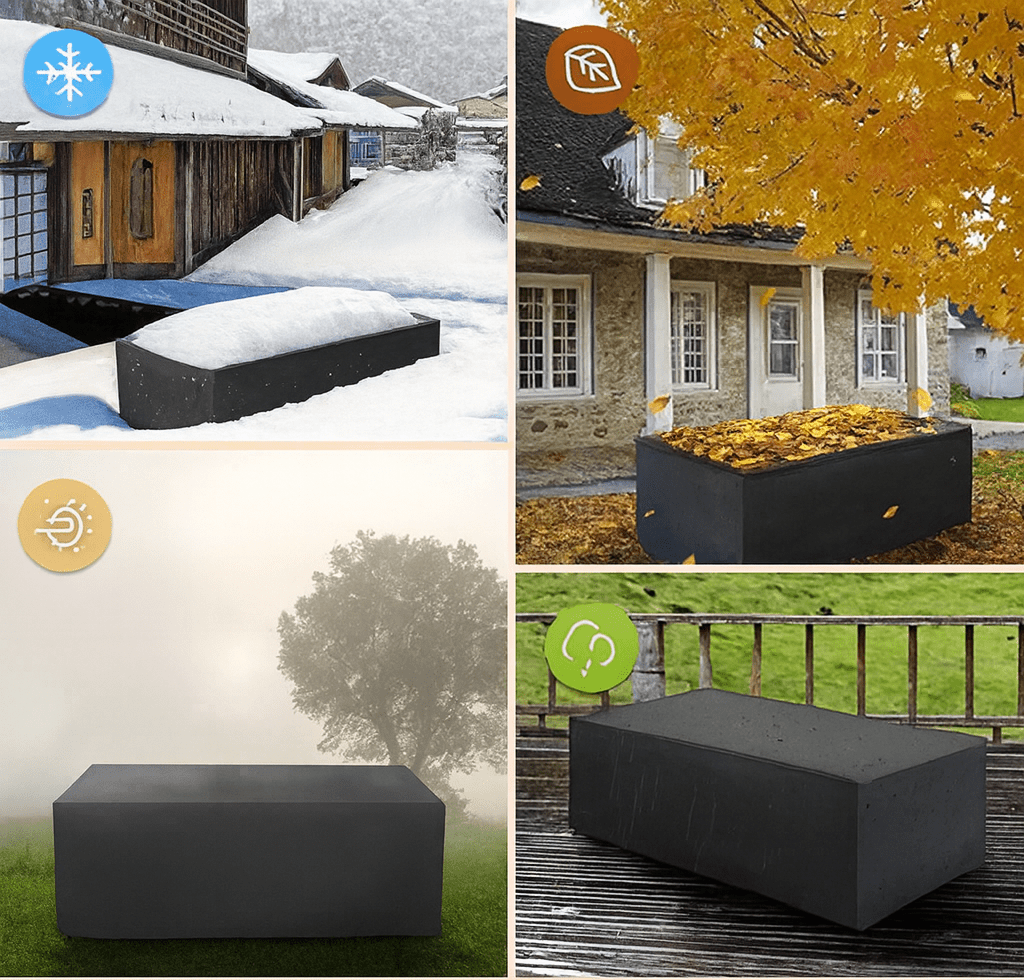 Husă pentru mobilier de exterior pentru protecție pe tot parcursul anului
