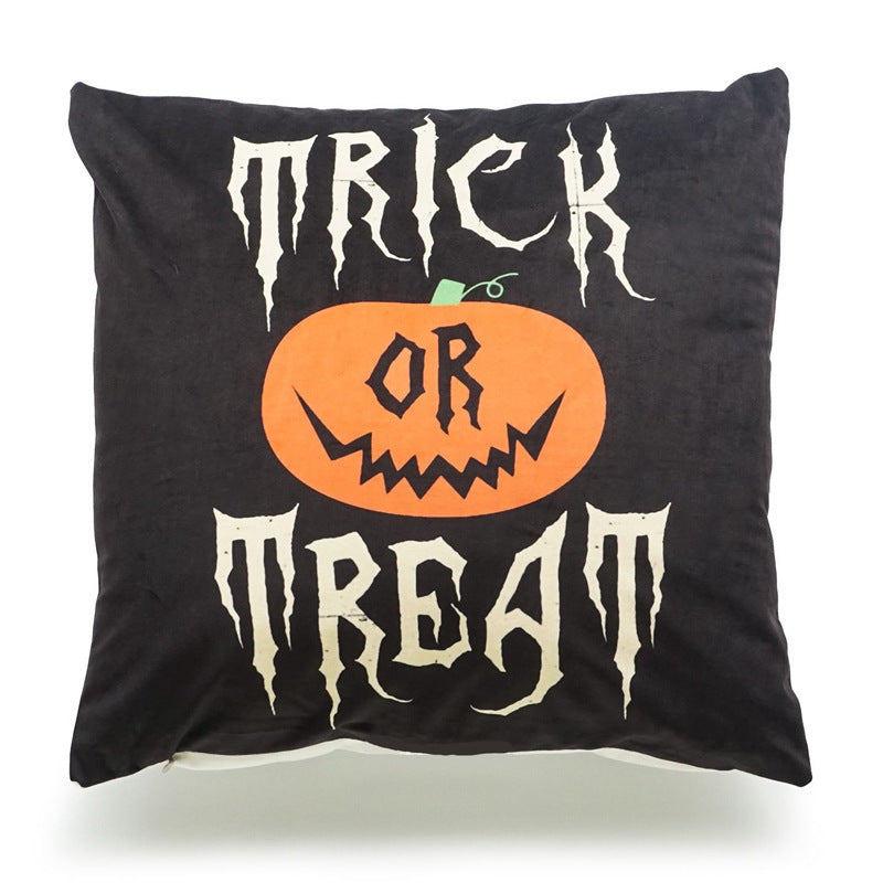 Halloween Pillowcase With Spooky Character