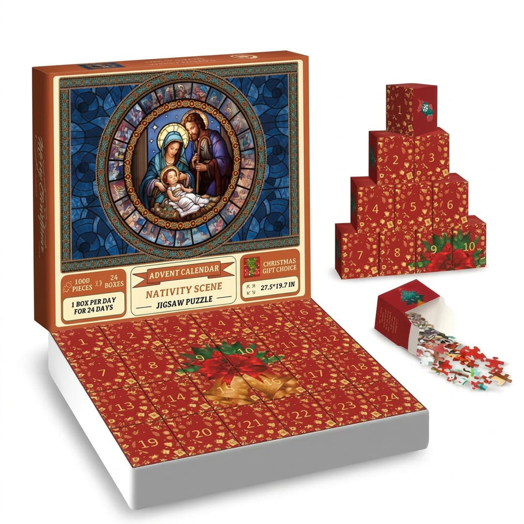 Christmas Puzzle Advent Calendar For Festive Fun