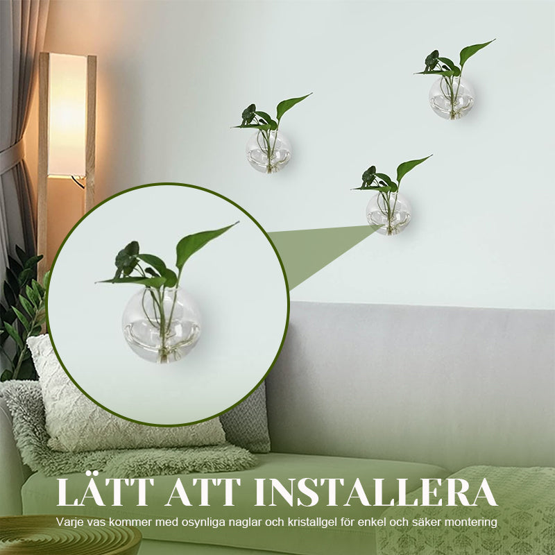 FlowerCrest Wandvase für lebendige Wände