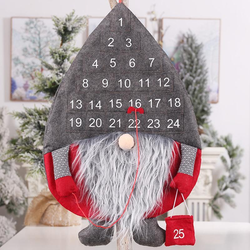 Santa Pendant Advent Calendar For Festive Charm