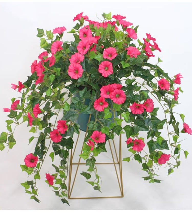 Vigne grimpante artificielle pour charme instantané de jardin