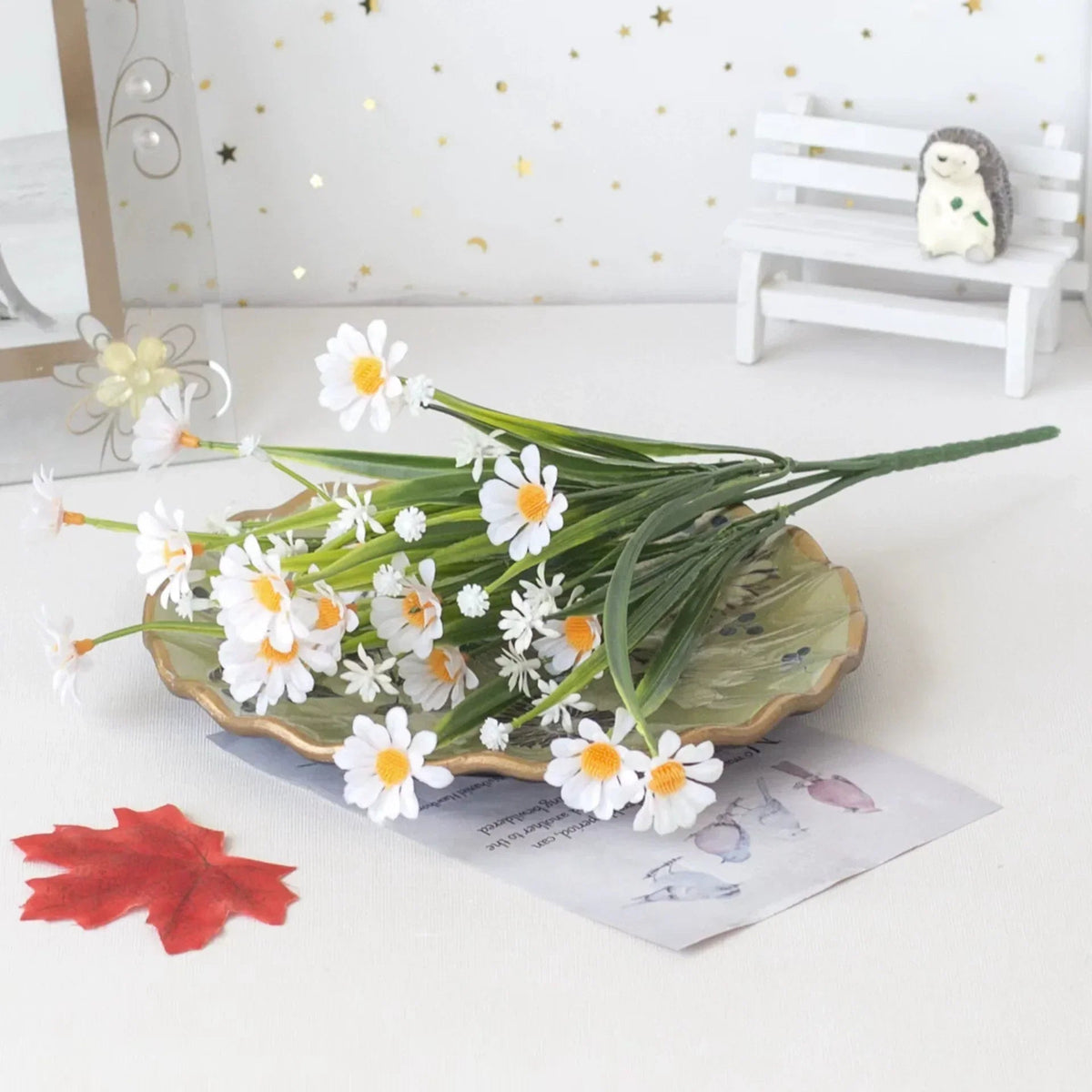 Artificial Flowering Plants With Lasting Color