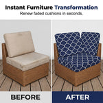 Fundas impermeables para cojines de patio para encanto exterior