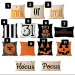 Halloween Pillowcase With Spooky Character
