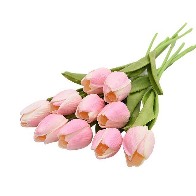 Künstliche Tulpen-Tischdekoration mit langanhaltender Farbe