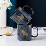 Tasse zodiaque cobalt pour un caractère céleste
