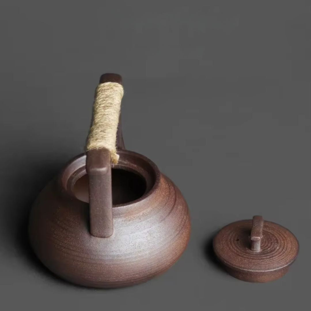 Ceramic Teapot With Warmer For Calm Tea Rituals