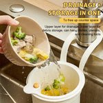 Clip-On Sink Drain Basket for Clutter-Free Counters