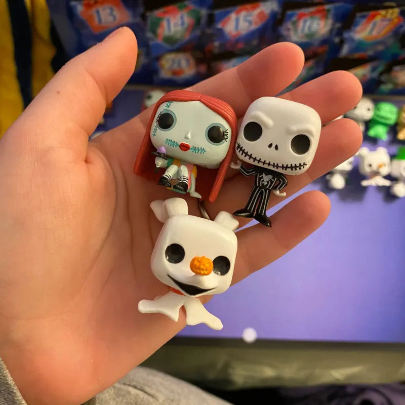 Calendario dell'Avvento incubo con 24 figurine