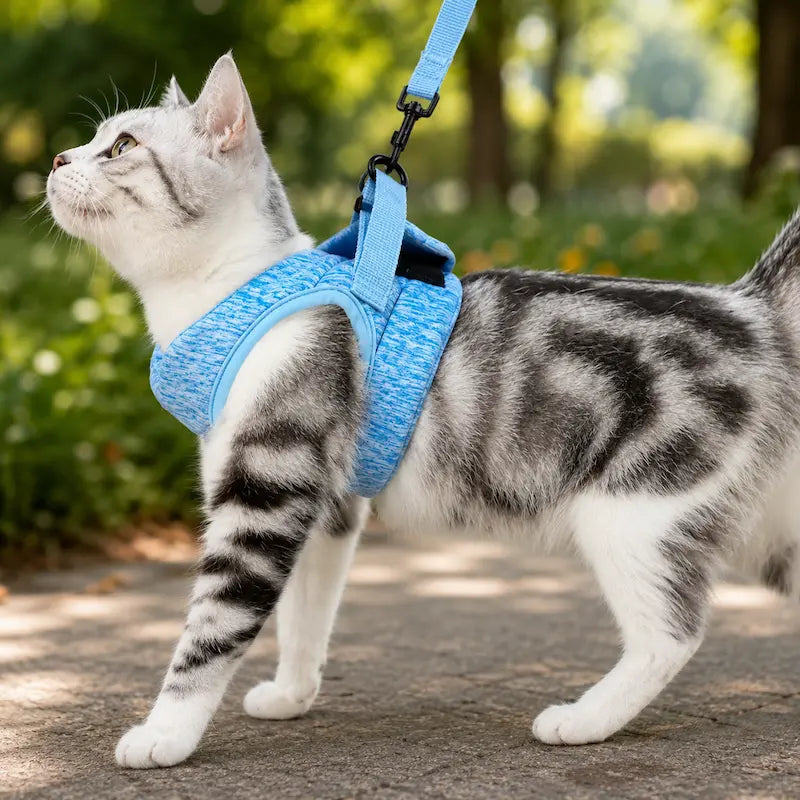 No-Pull Cat Harness For Secure Walks