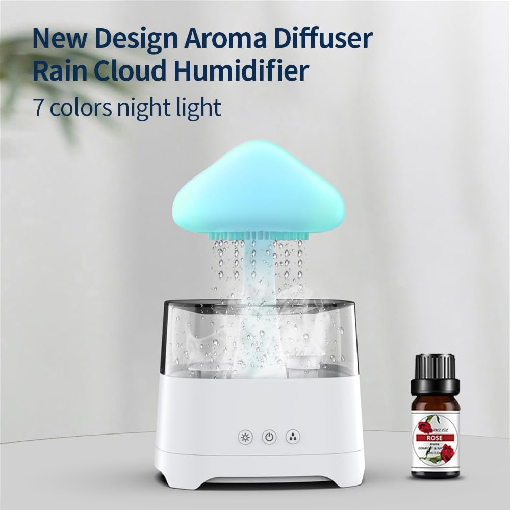 Pilz Wasserfall Lampe für beruhigende Atmosphäre