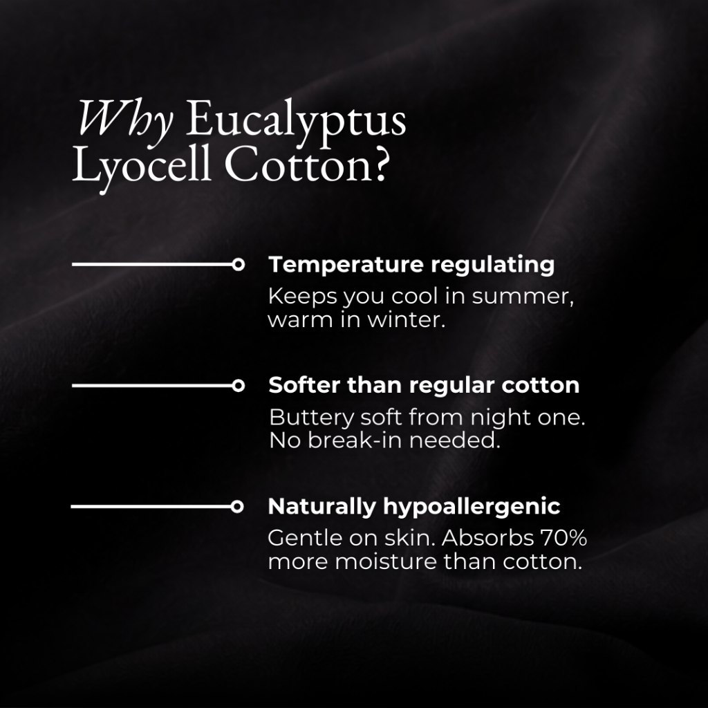 EUCALYRA – Eucalyptus Lyocell Pillow Cases