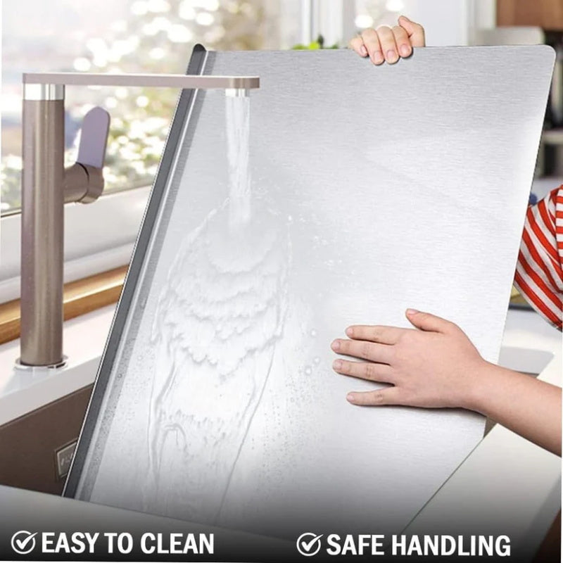Stainless Steel Cutting Board For Sleek Prep