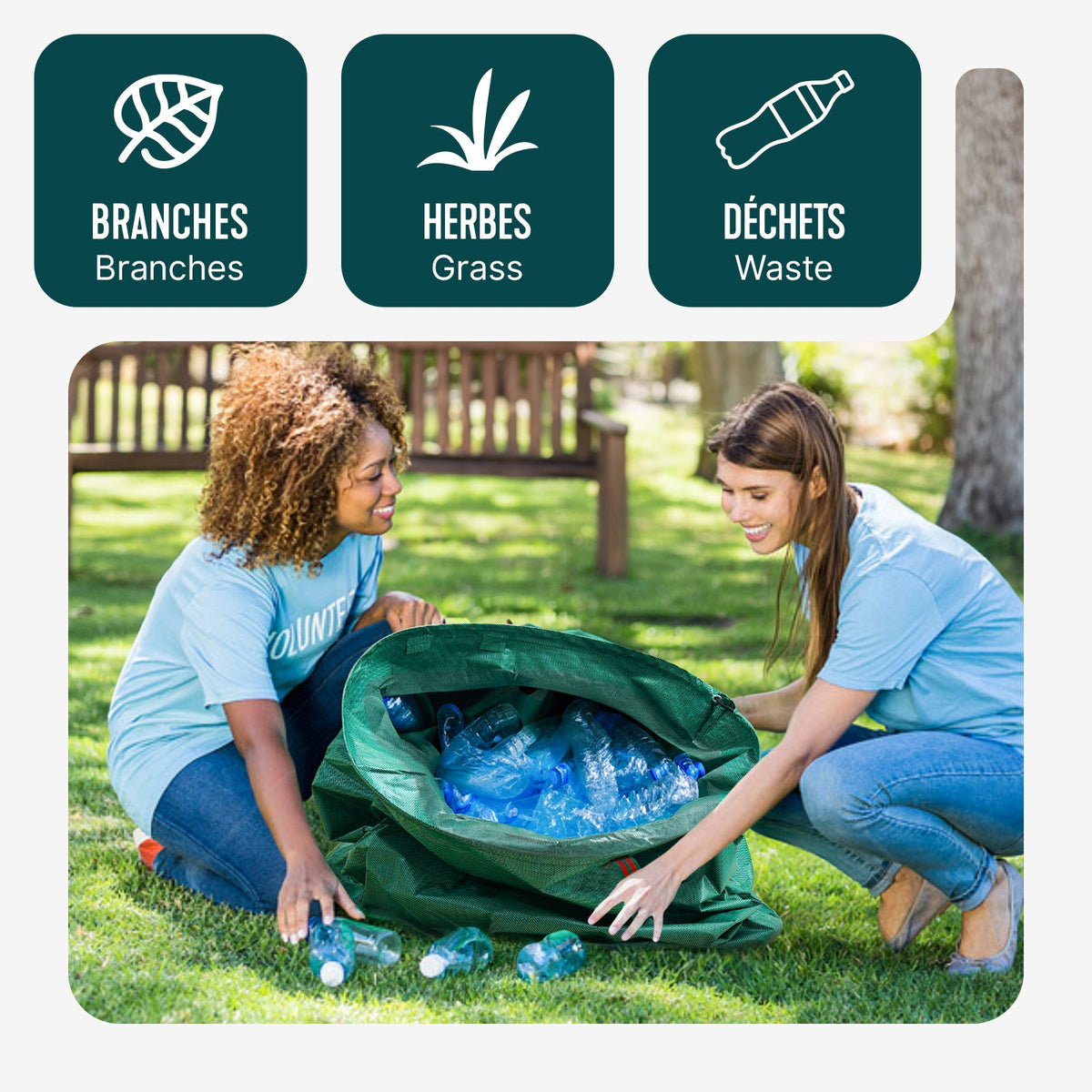 272L XXL Garden Bags – Effortless Yard Cleanup