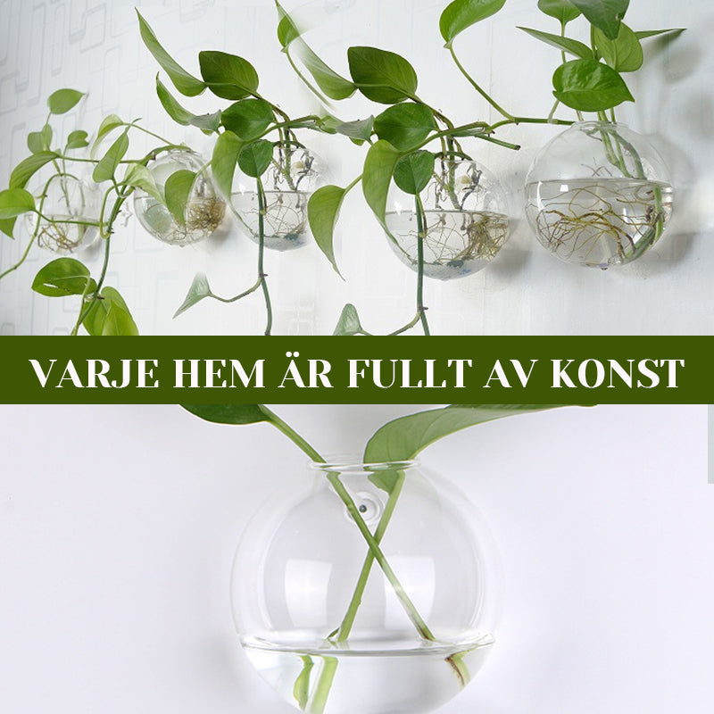 FlowerCrest Wandvase für lebendige Wände