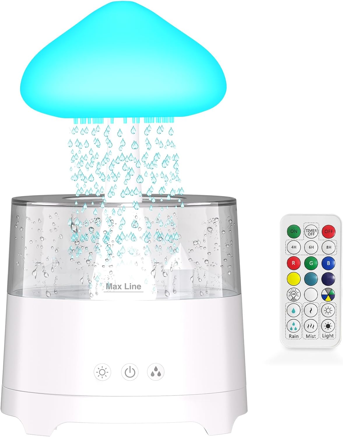 Pilz Wasserfall Lampe für beruhigende Atmosphäre