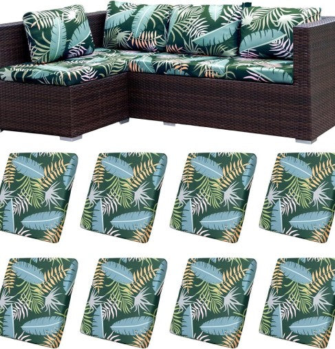 Fundas impermeables para cojines de patio para encanto exterior