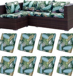 Fundas impermeables para cojines de patio para encanto exterior
