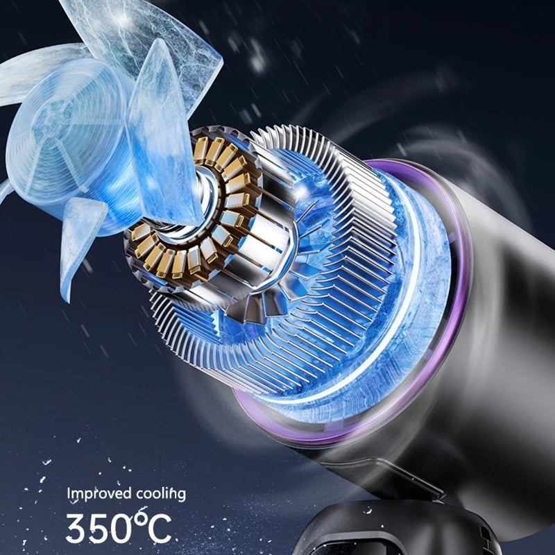 Turbo-Handventilator mit sofortiger Eis-Kühlung  