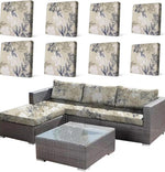 Fundas impermeables para cojines de patio para encanto exterior