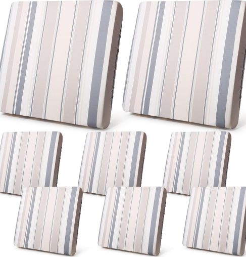 Fundas impermeables para cojines de patio para encanto exterior