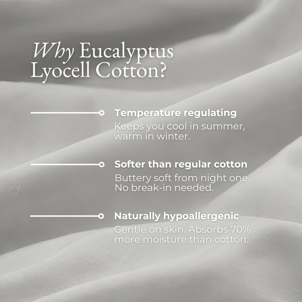 EUCALYRA – Eucalyptus Lyocell Pillow Cases