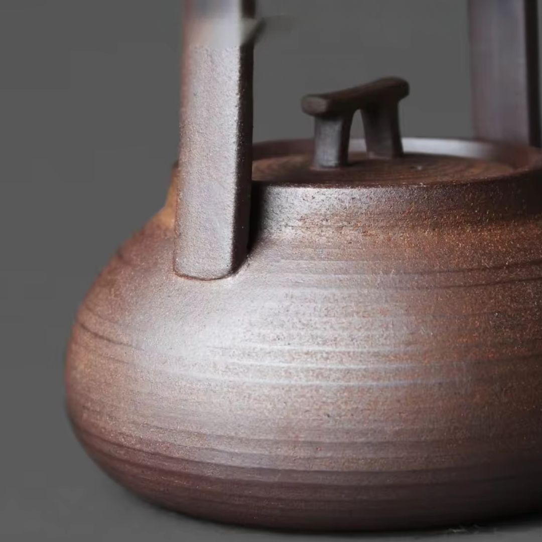 Ceramic Teapot With Warmer For Calm Tea Rituals