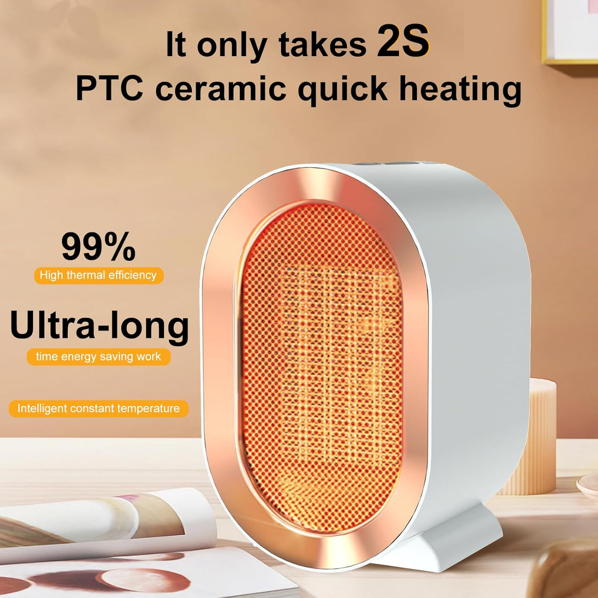 Ceramic Table Heater For Cozy Corners