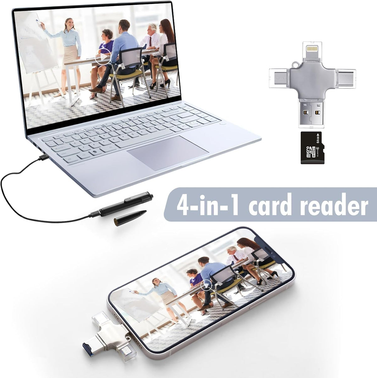 Depozitare pentru cameră video tip pix 1080P, pentru înregistrare discretă