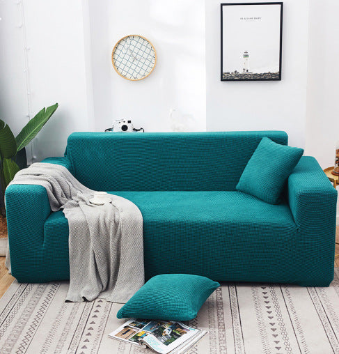Soft Sofa Cover For An Artful Room Refresh
