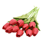 Künstliche Tulpen-Tischdekoration mit langanhaltender Farbe