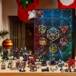 Tableau de l'Avent Dragon avec personnage quotidien
