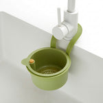 Clip-On Sink Drain Basket for Clutter-Free Counters