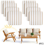 Fundas impermeables para cojines de patio para encanto exterior