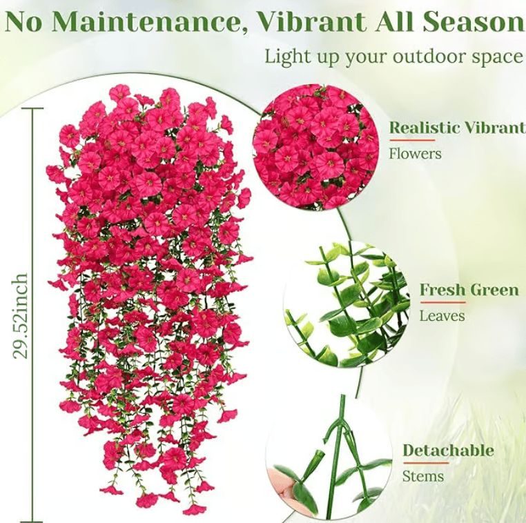 Fleurs artificielles réalistes au charme durable
