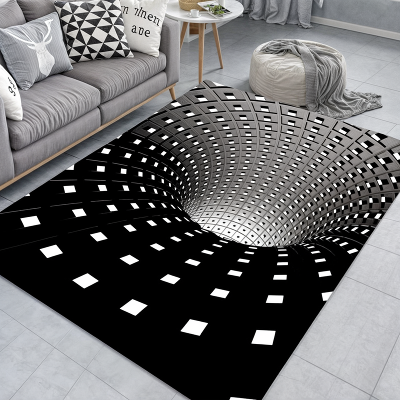 3D-Illusions-Fußmatte für einen eindrucksvollen Eingang