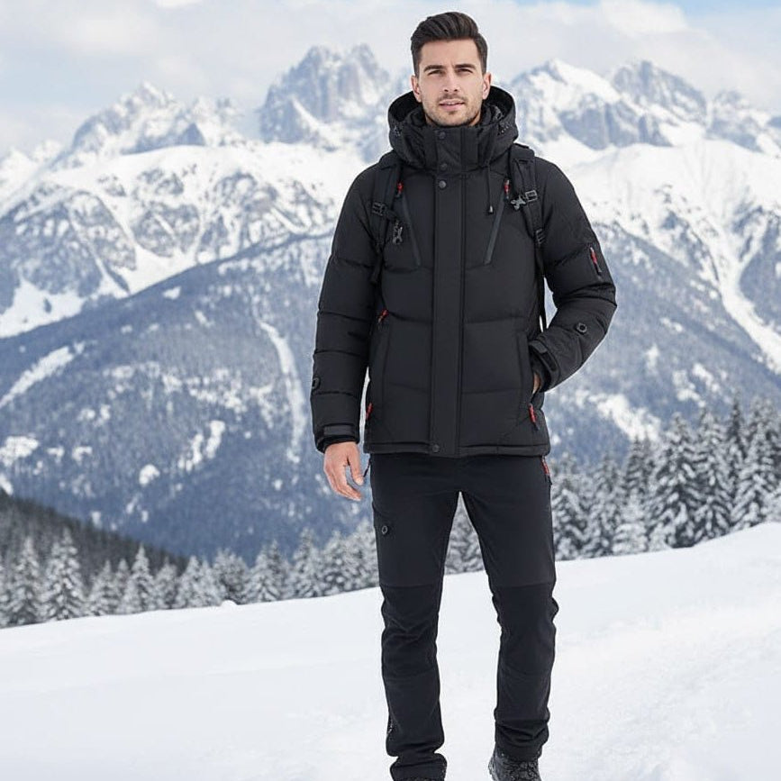 Parka arctique d’hiver pour temps extrême