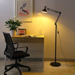 Scandinavian Swivel Floor Lamp For Artful Focus