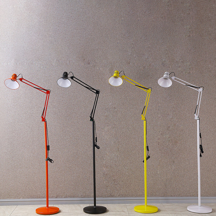 Scandinavian Swivel Floor Lamp For Artful Focus