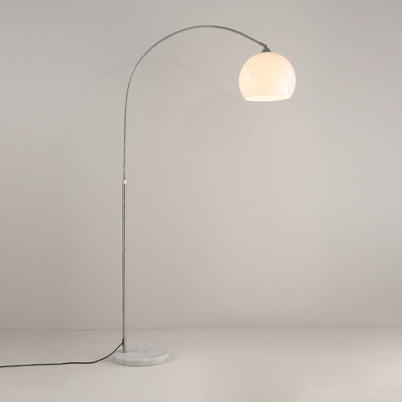 Lampe sur pied arc en marbre pour lumière sculpturale