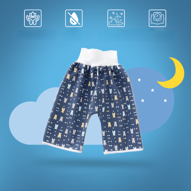 Baby Training Trousers Leakproof Cotton Pants