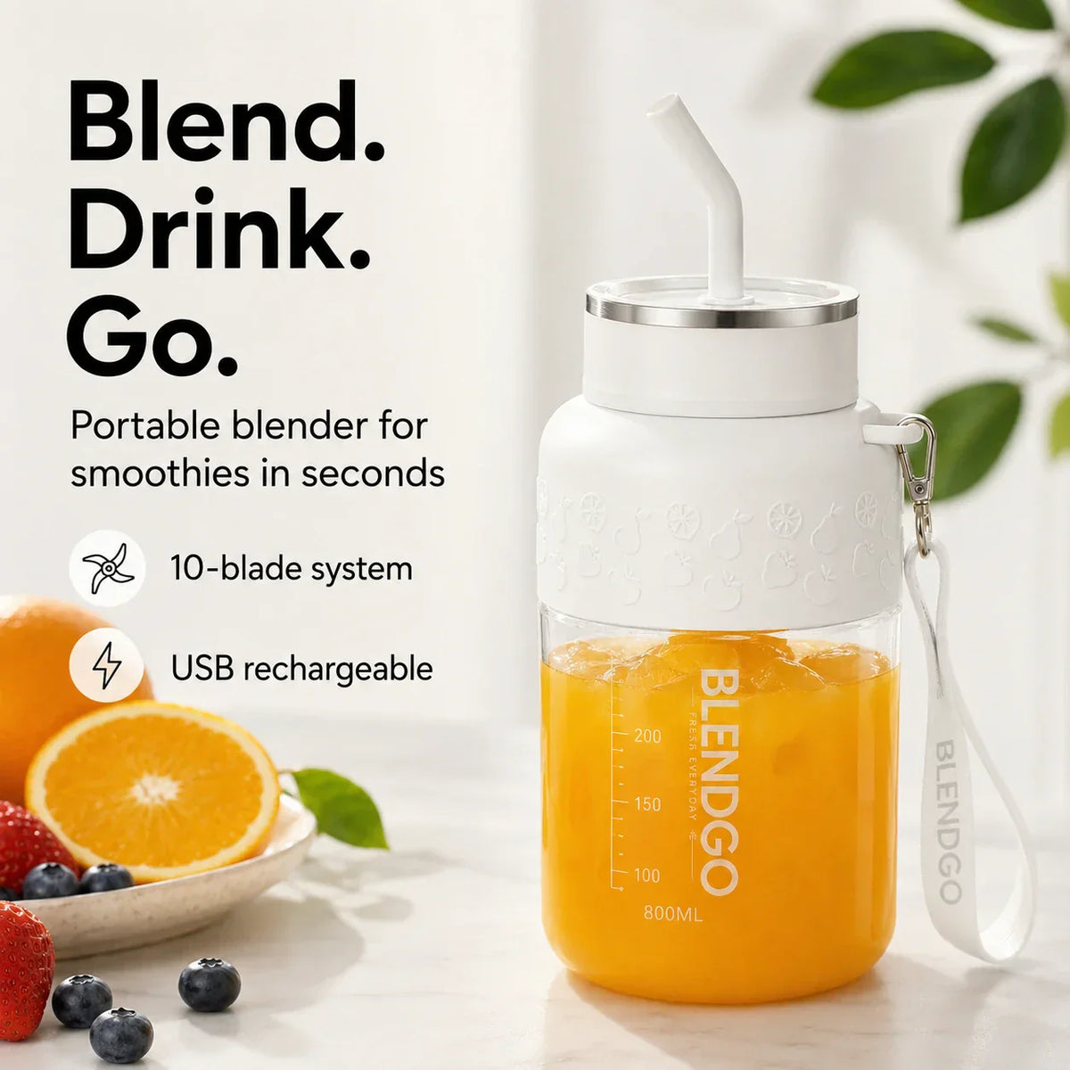 BlendGo 800 Tragbarer Mixer