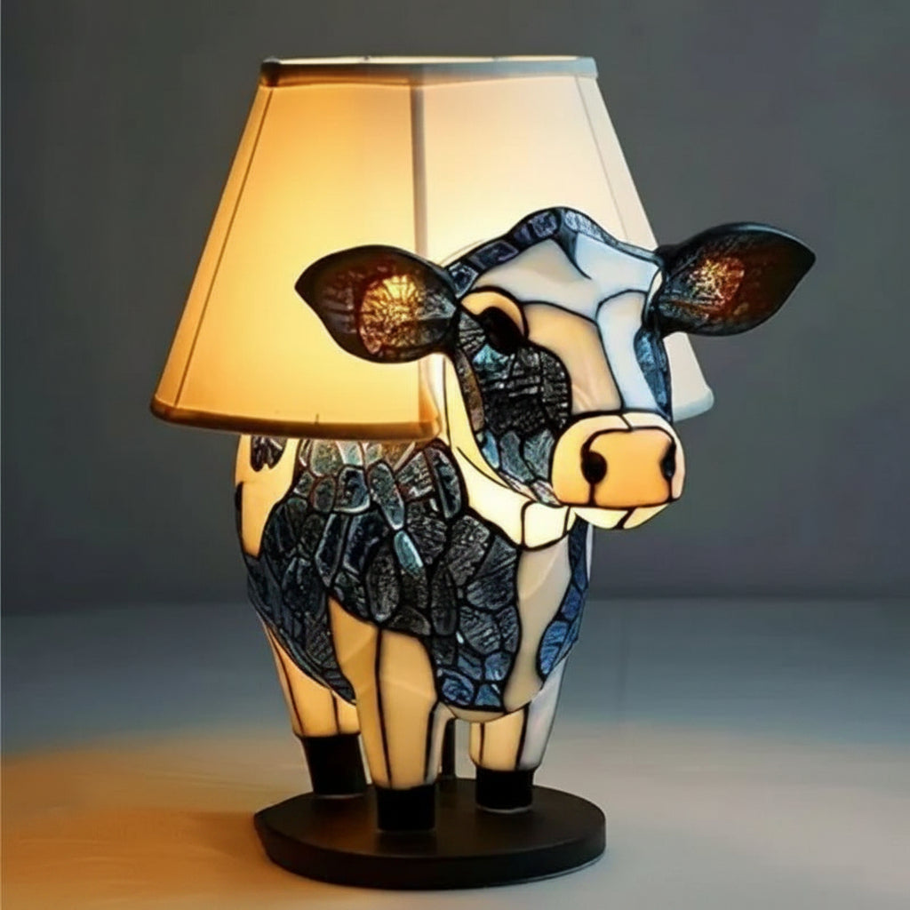 Lampada notturna LED artistica a forma di razza di cane per atmosfera accogliente