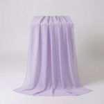 LISTINGOPT::kovosis::chiffon-table-runner-sheer-fabric-silk-for-boho-sheer-fabric-wedding-arch-overlay-draping-decoration-birthday-party-table-decor::color-light-purple