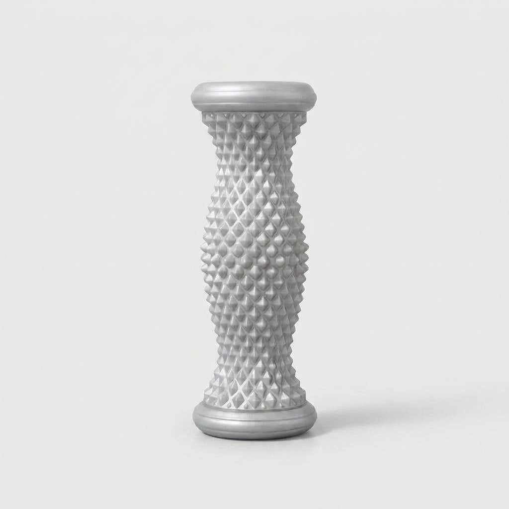 LISTINGOPT::kovosis::foot-massage-roller-foot-roller-foot-massager-plantar-acupressure-relaxation-feet-shiatsu-massager-calf-shaping-massage-tools::color-silver