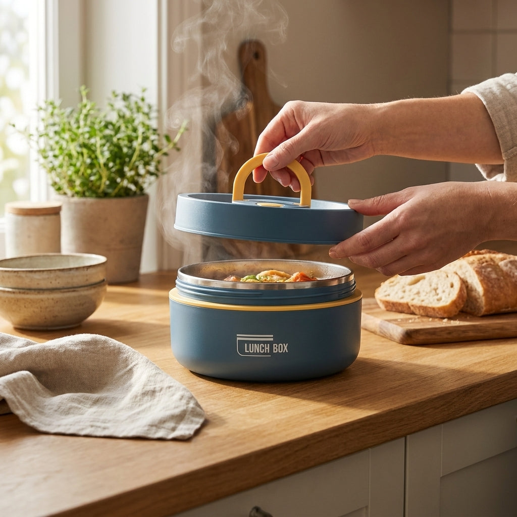 LISTINGOPT::kovosis::heatlox-double-walled-insulated-lunch-box-for-warm-meals::02-inuse