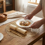 LISTINGOPT::kovosis::set-of-4-table-mat-leaf-golden-pvc-placemat-hollow-insulation-coaster-pads-table-bowl-home-christmas-modern-style-decor::02-inuse