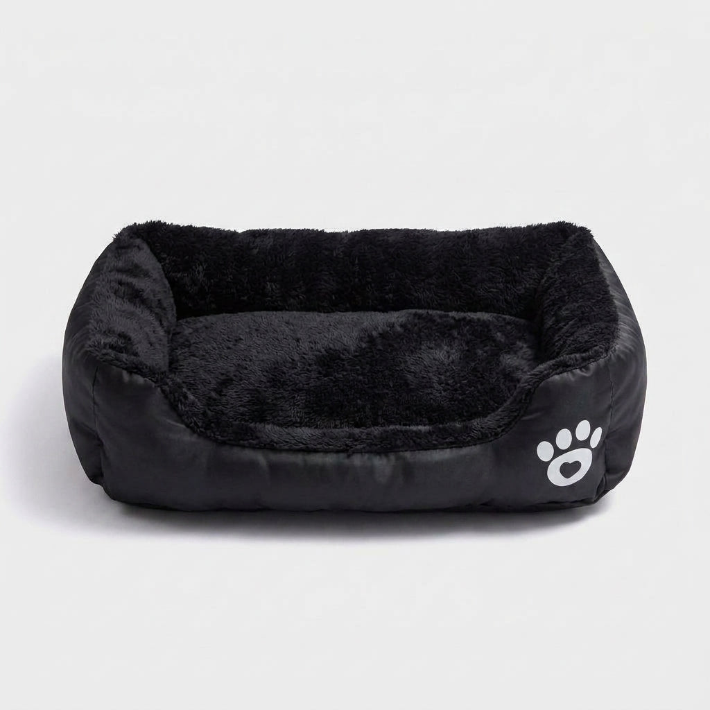 LISTINGOPT::kovosis::soft-square-large-dog-sofa-elastic-dog-house-cushion-winter-warm-medium-dog-bed-washable-cat-kennel-house-accessories::color-black